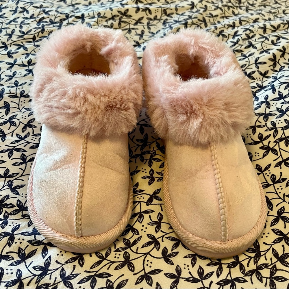 Pink Cat & Jack Slippers
